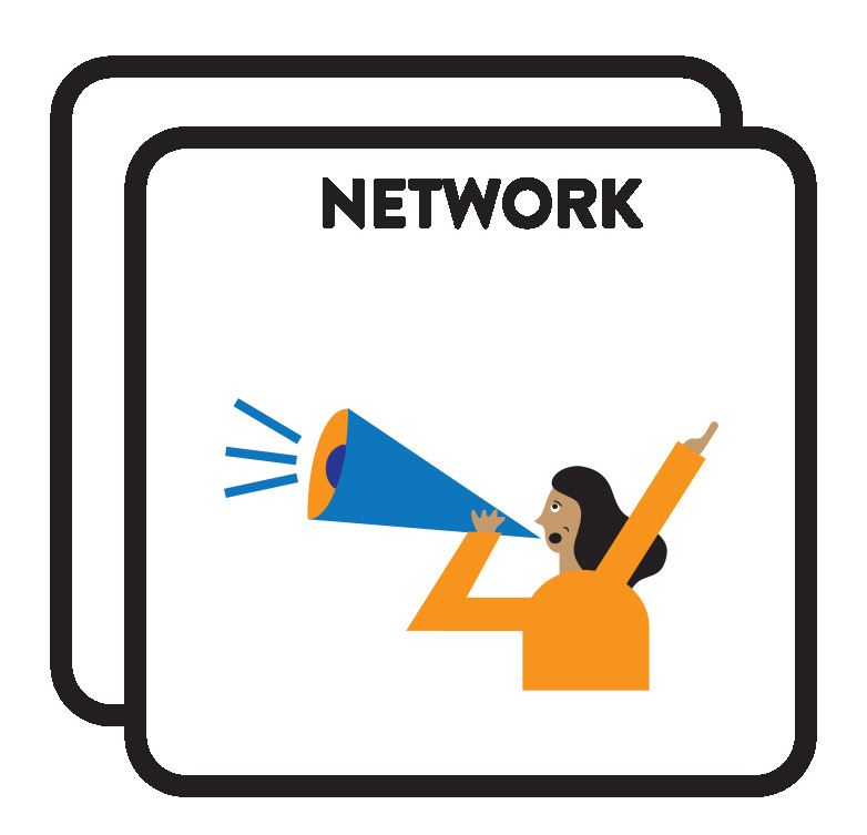 Icon of network